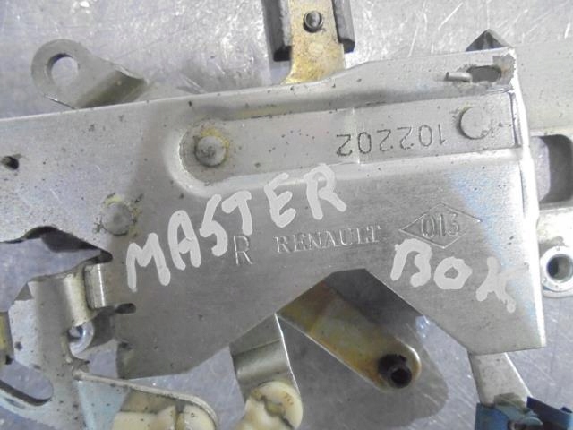 ZAMEK DRZWI PRZESUWNYCH PRAWY RENAULT MASTER Numer katalogowy części BRAK