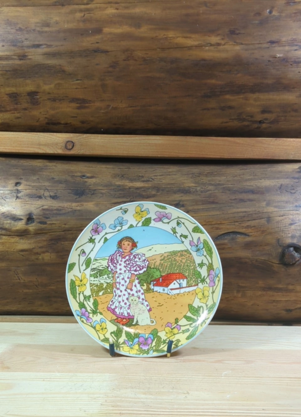 Porcelanowy Talerz Do Powieszenia Unicef