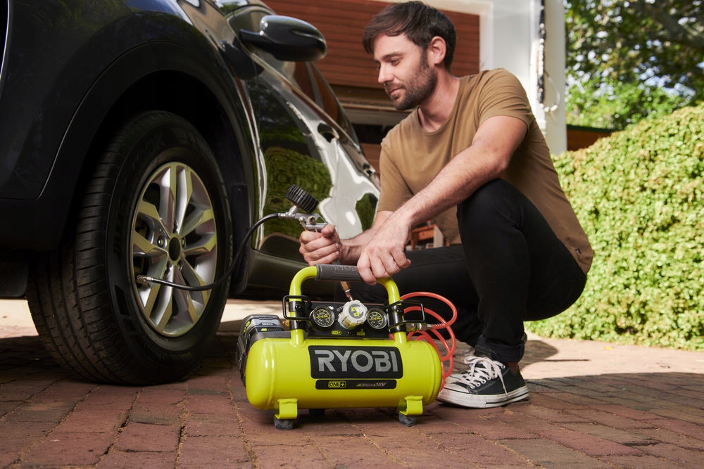 Ryobi kompresor akumulatorowy 18V R18AC-0 5Ah 18V Marka Ryobi