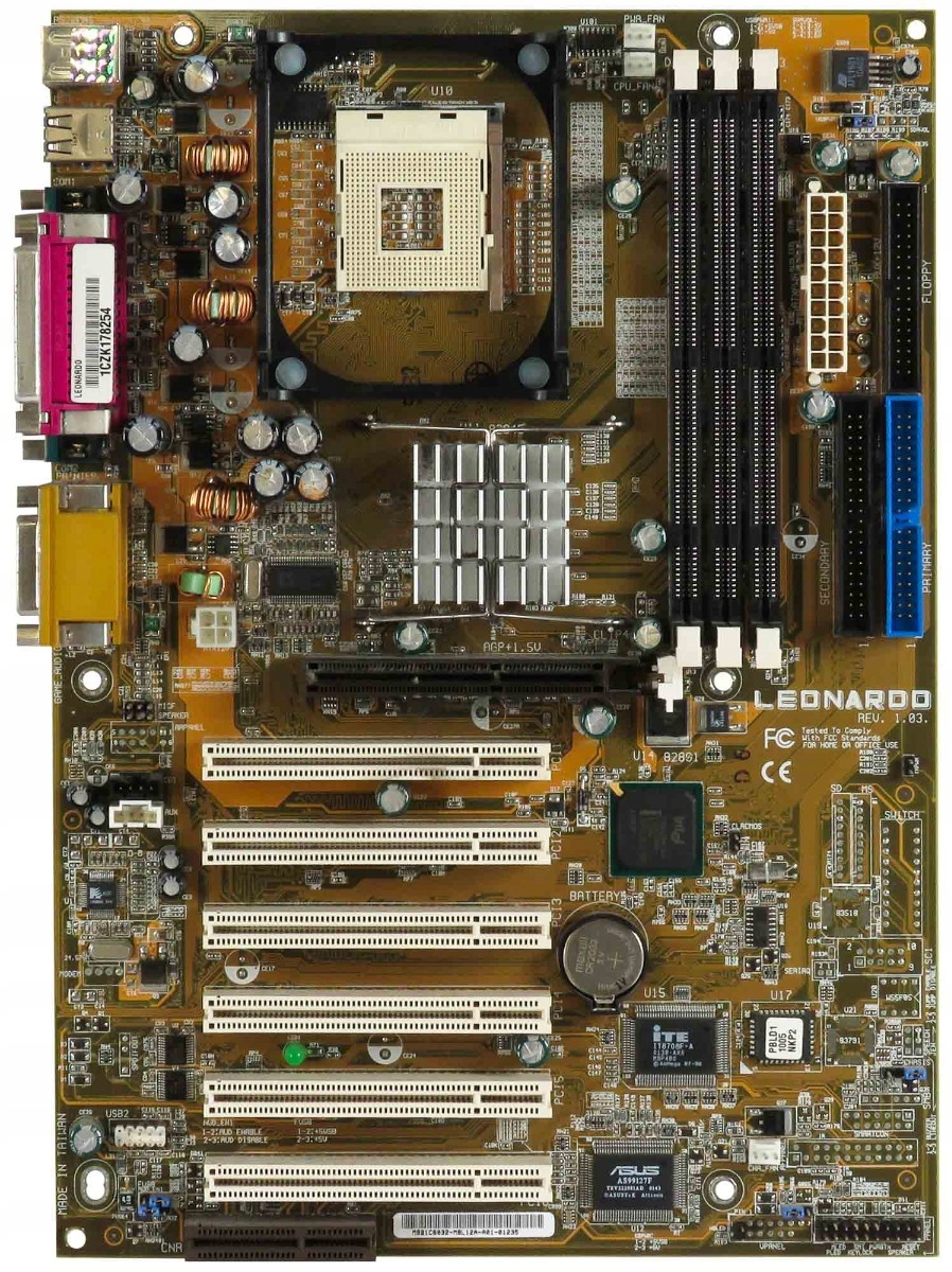 Asus Leonardo Rev. 1.03. s.478 Sdram