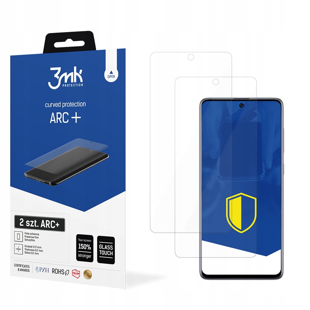 

2x Folia 3mk na cały ekran do Galaxy A71 5G Arc+