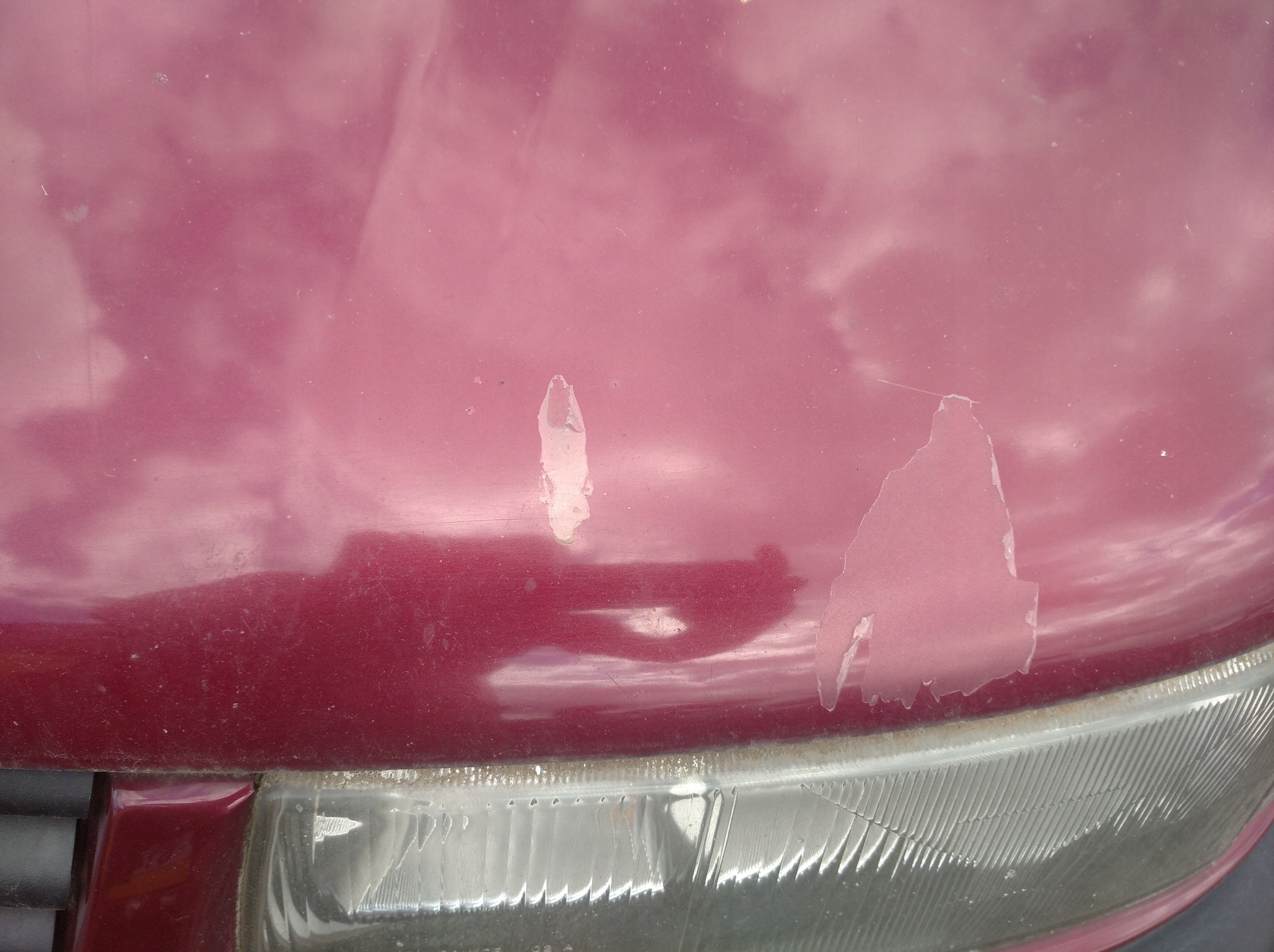 VW PASSAT B4 bonnet claret LC3T