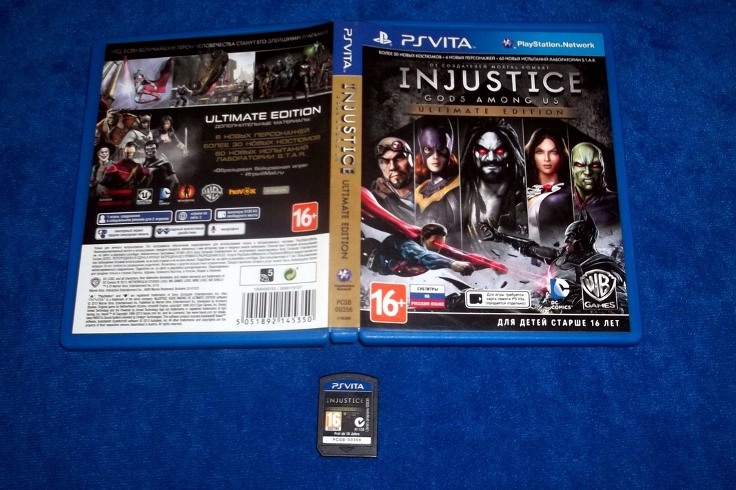 INJUSTICE GODS AMONG US ULTIMATE EDITION PSP VITA PSVITA SONY PO POLSKU PL