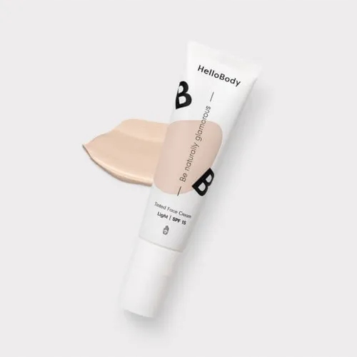 HelloBody Bb barvicí krém na obličej Light Spf 15 30 ml