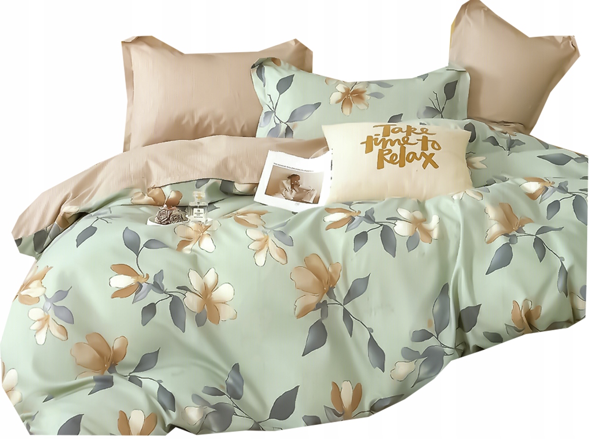 Komplet Pościeli Flanelowej 200x220 Pościel flanela bawełna dwustronna A023