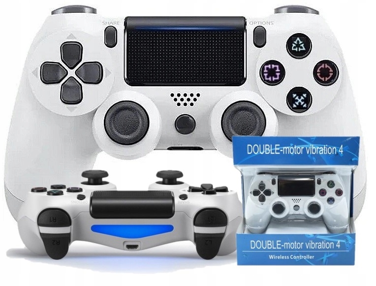 Беспроводной коврик для PS4 Электрон белый