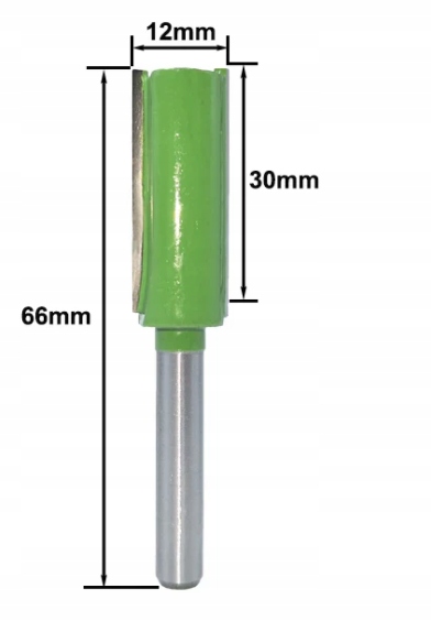 

Frez Trzpieniowy Prosty 6mm x 12mm Węglik