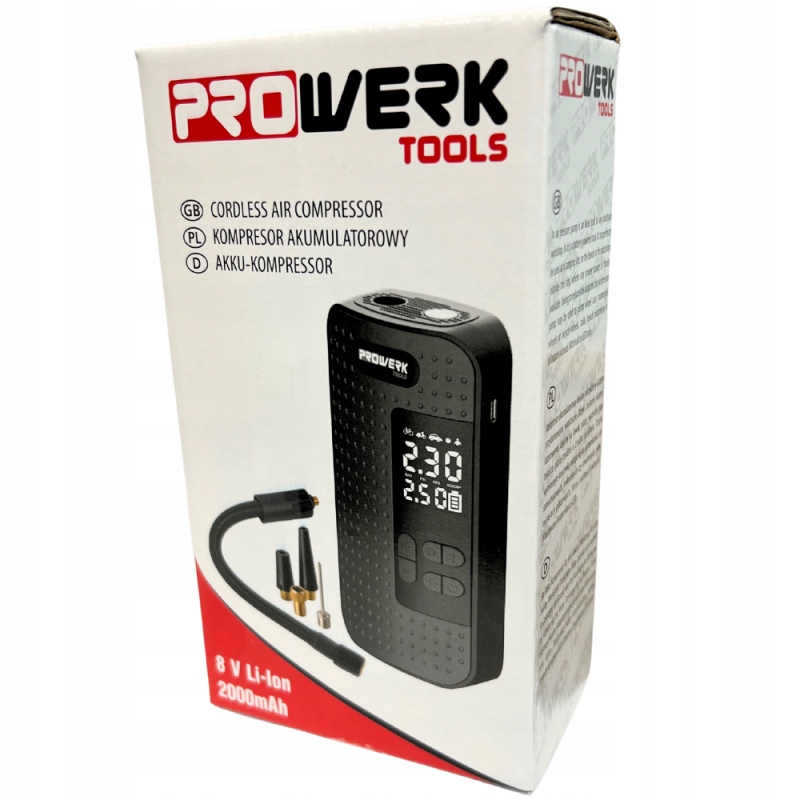 BEZPRZEWODOWY KOMPRESOR SAMOCHODOWY SPRĘŻARKA PRZENOŚNA POMPKA ROWEROWA KÓŁ Informacje o bezpieczeństwie CE