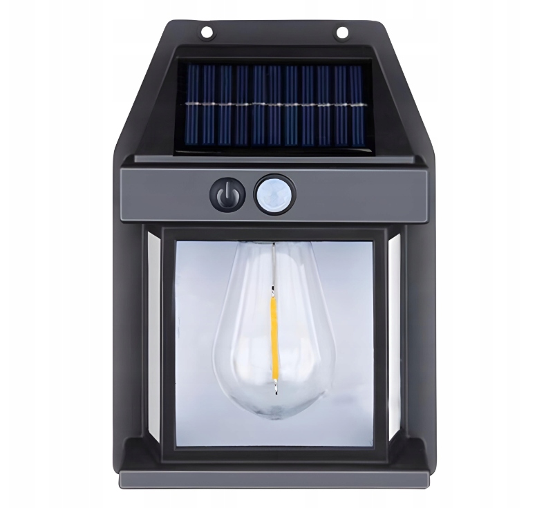 LAMPA SŁONECZNA LED ZEWNĘTRZNA kinkiet ZMIERZCH CZUJNIK RUCHU