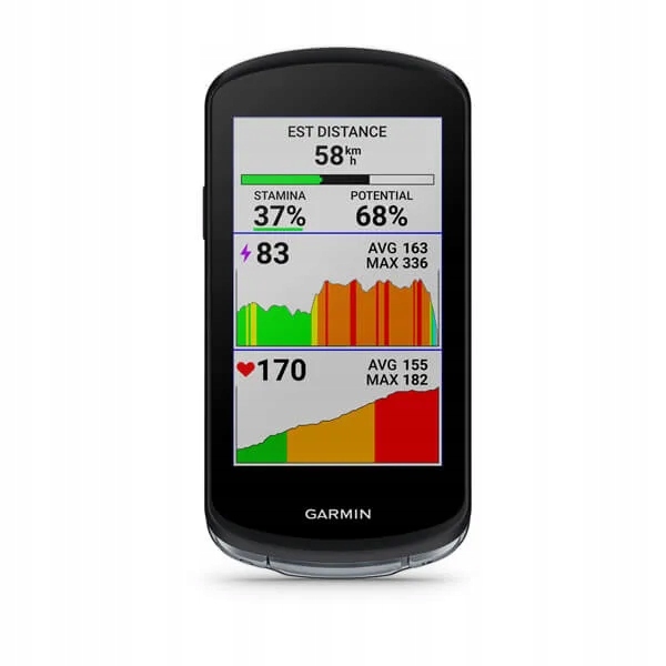 GARMIN EDGE 1040 Bundle USB-C + MAPA PL Rodzaj bezprzewodowy