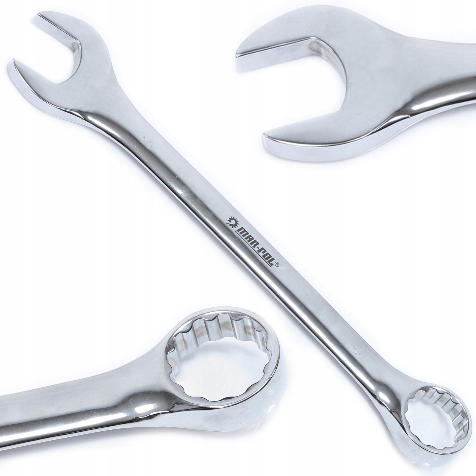 КЛЮЧ КІЛЬЦЕВИЙ КОМБІНОВАНИЙ ПЛОСКИЙ КІЛЬЦЕВИЙ 60мм