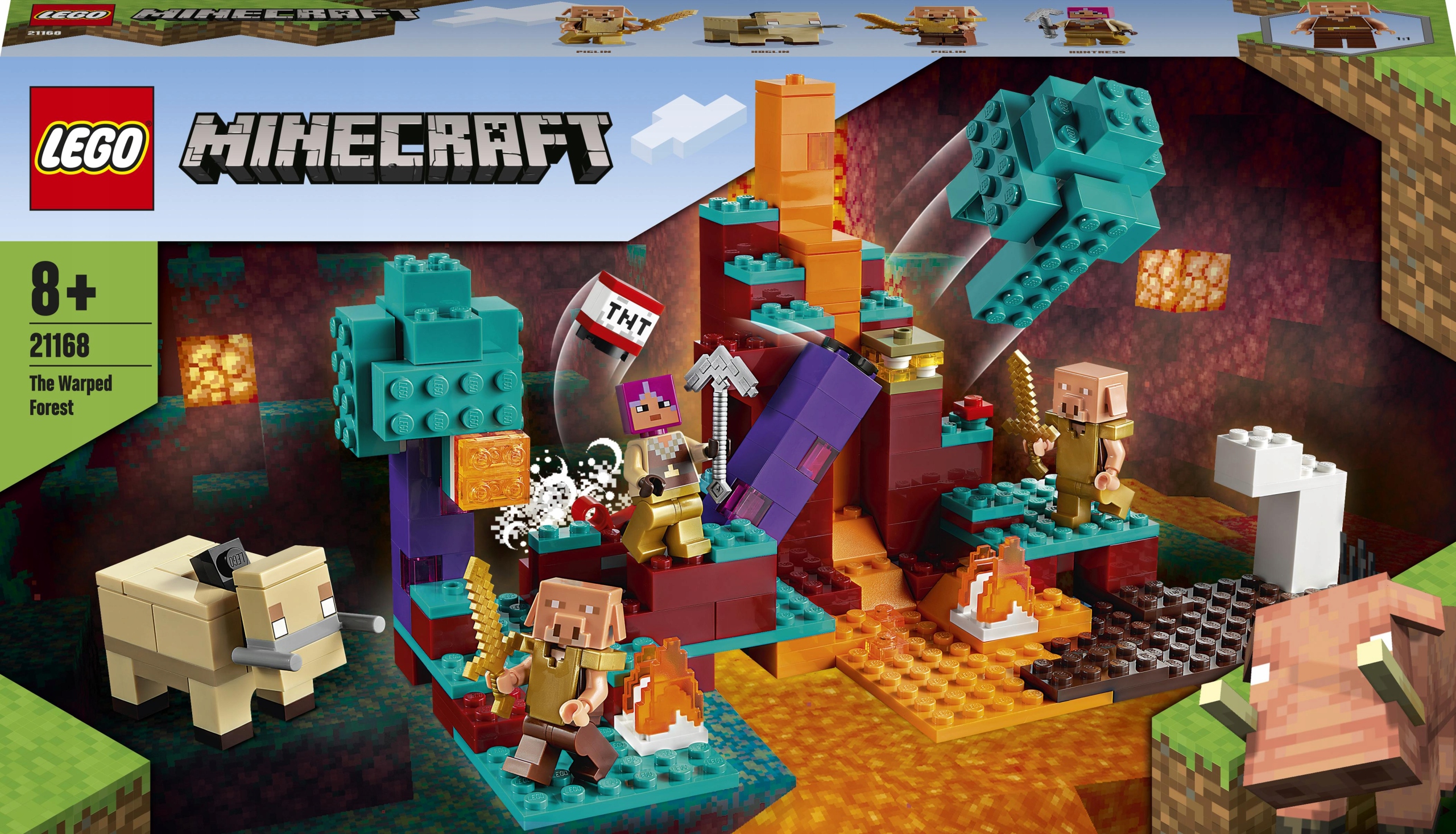 

Lego Minecraft Spaczony las 21168