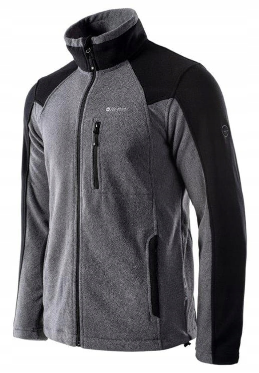 Pánská Hi-tec Fleecová Mikina Mikina Fleeceová Bunda Se Zipem, Velikost 3XL