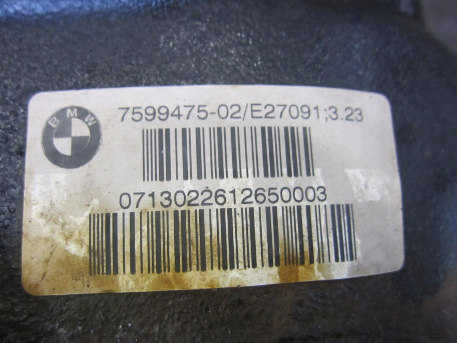 BMW F30 320D 335XI differenciál hátsó far differenciál 3.23 7599475 33107599476