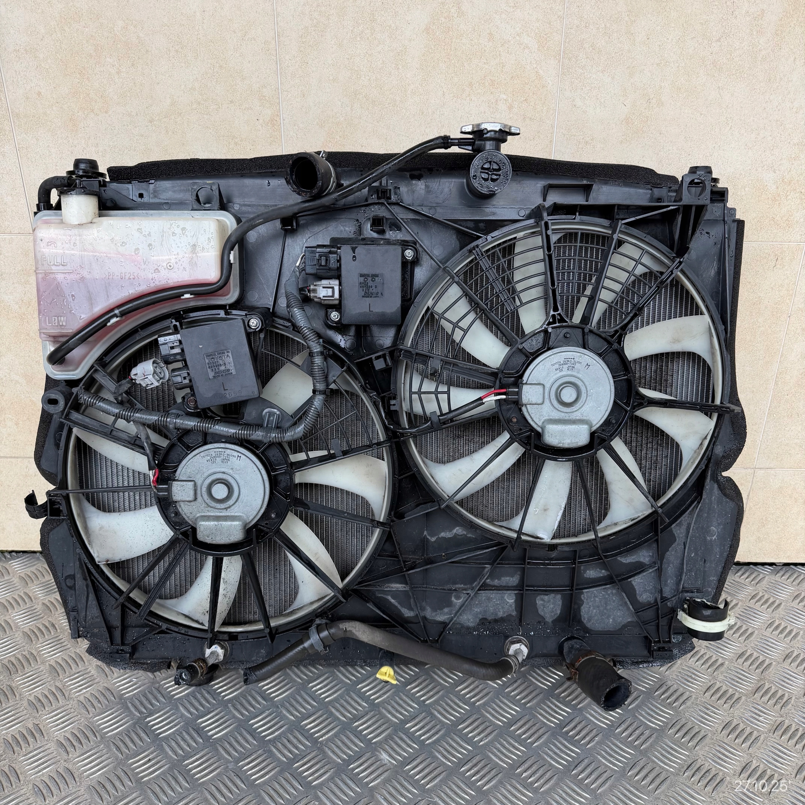 radiator radiator complete LEXUS RX450H RX 450 HYBRID 2018 ROK