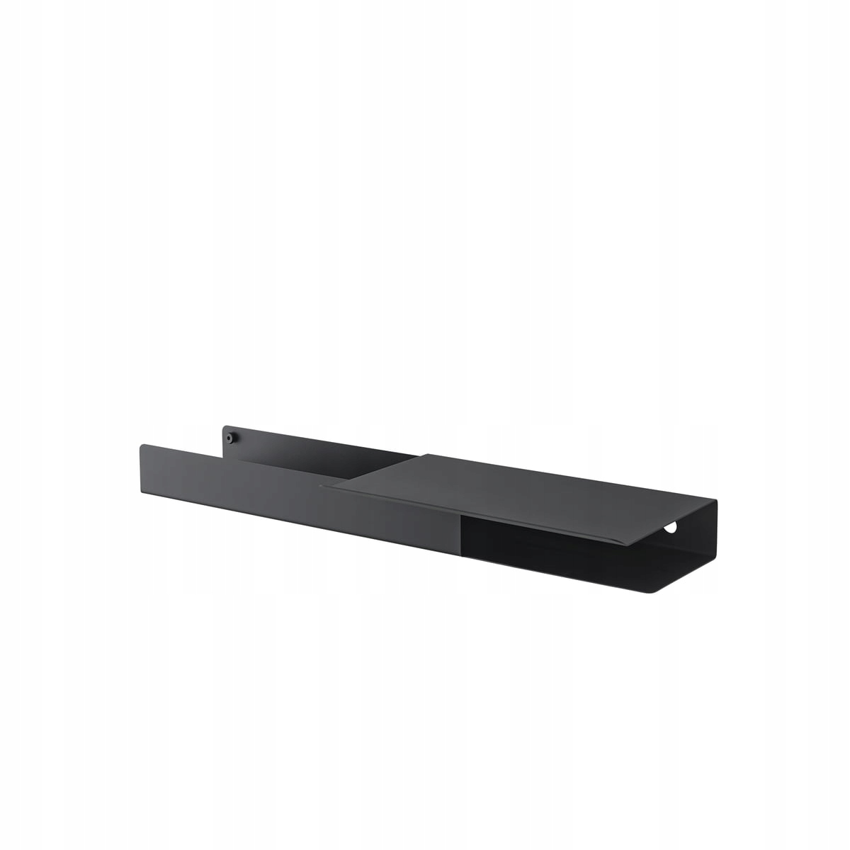 Muuto Folded Nástenná polica 62 cm čierna