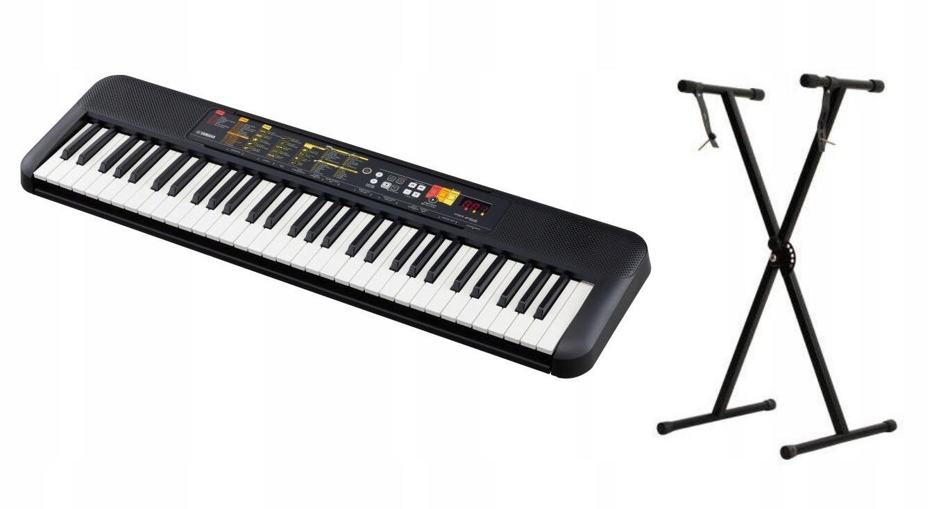 

Yamaha PSR-F52 Keyboard Do Nauki Statyw Zestaw