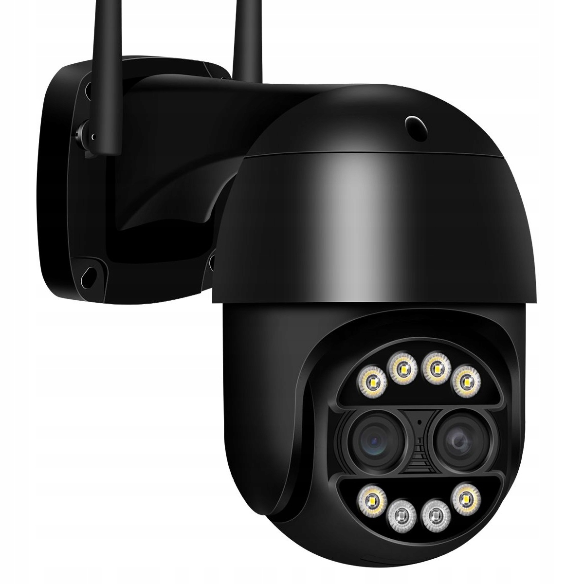 Dvojitá Vonkajšia Kamera, Dva Otočné Objektívy, Vodotesná Wifi 8MPX