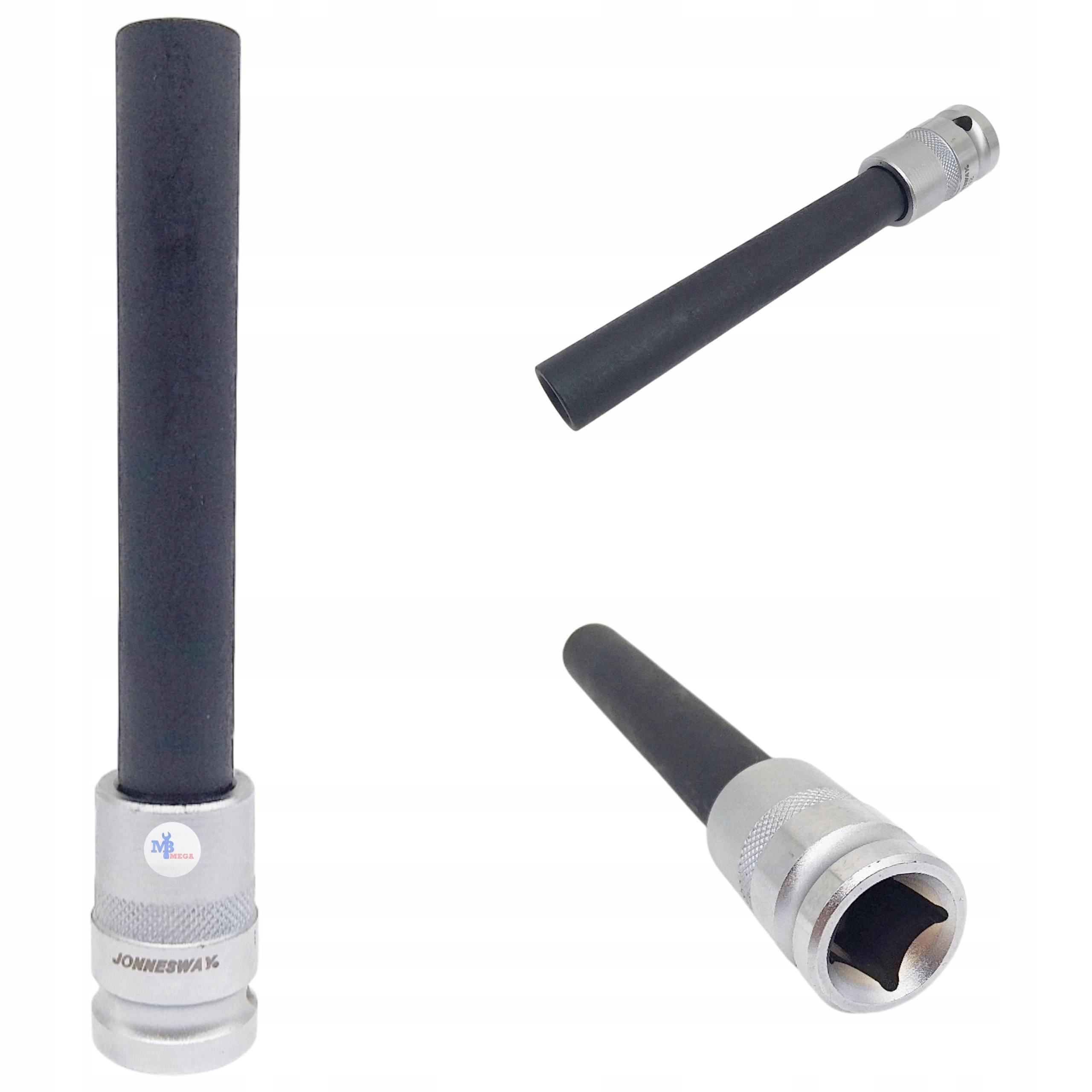 Jonnesway Nasadka długa udarowa 1/2" E14 x 140mm E-torx klucz nasadowy