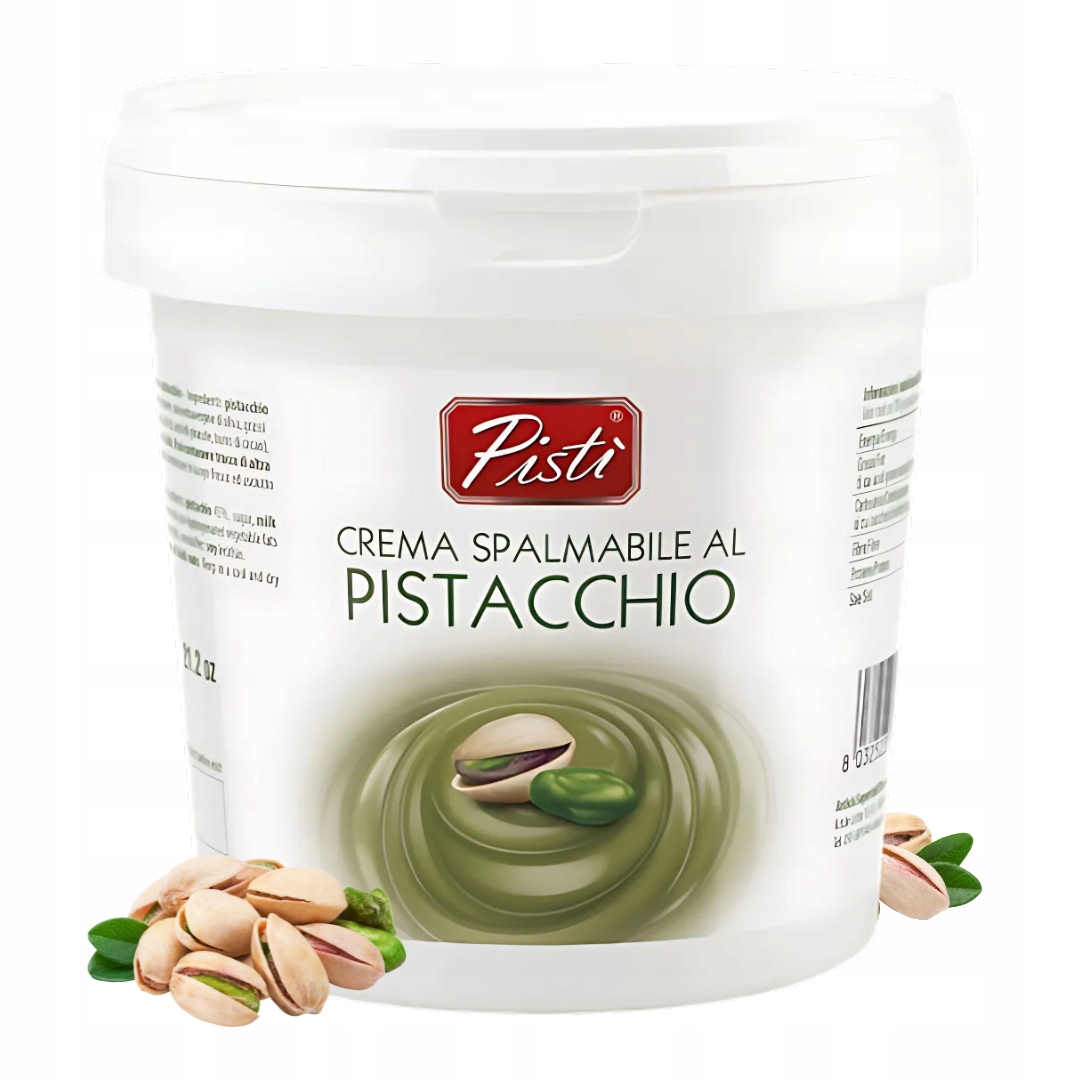 Krem pistacjowy 1kg 65% Pistacji Pisti Crema Pistacchio 1000 g Włoski
