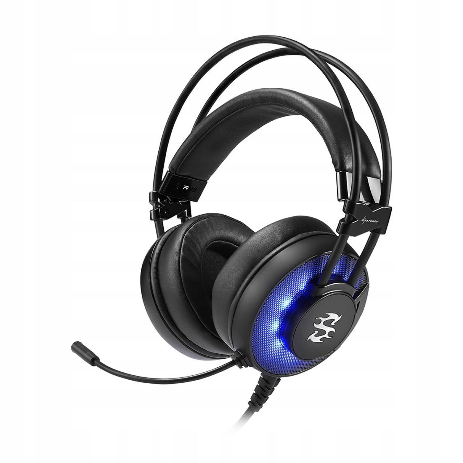 Słuchawki Sharkoon Skiller SGH2 Dla Graczy Gamming Mikrofon tak