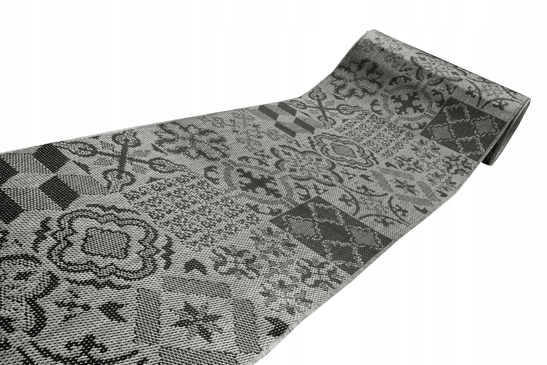 CHODNIK SZNURKOWY 100cm PŁASKO TKANY ALMERIA - ŻEL Szerokość produktu 100 cm