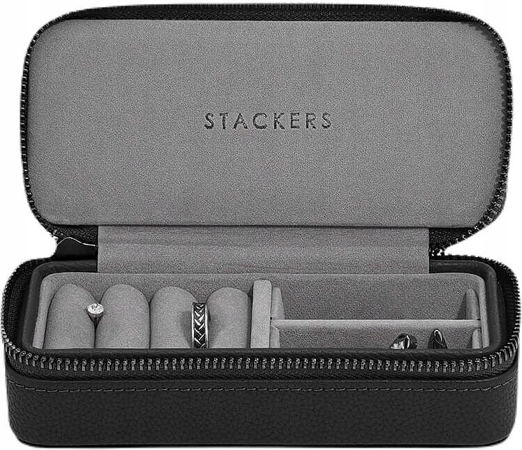 Krabička na šperky Travel Medium Stackers, modrá