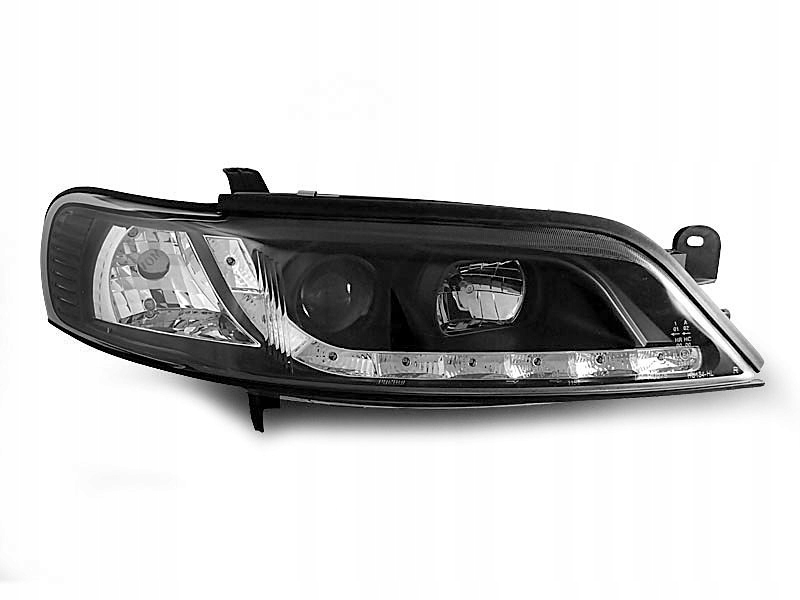 Lampy przód OPEL VECTRA B 95-98 BLACK LED diodowe