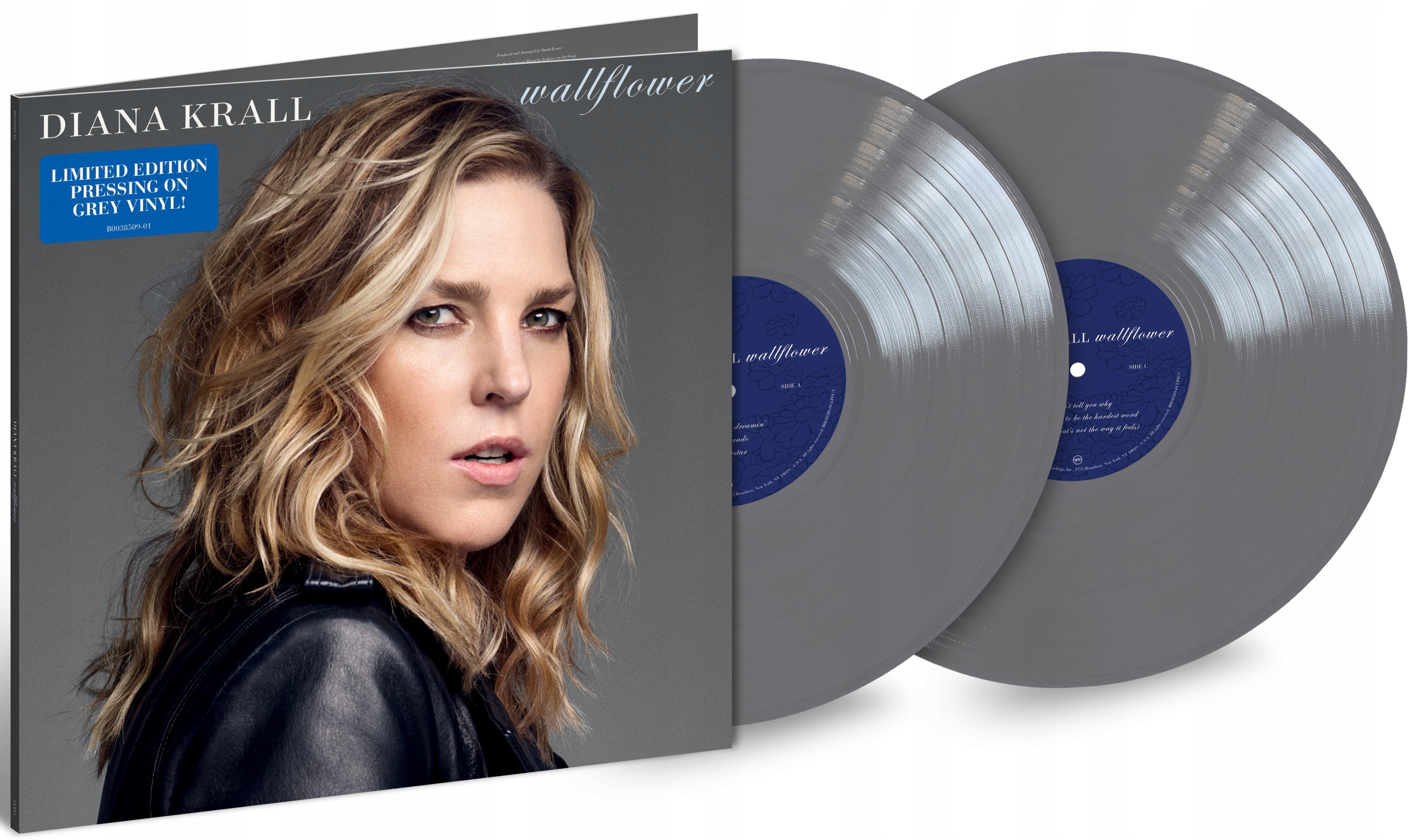 Diana Krall Wallflower Grey Winyl 2LP Limited Edition
