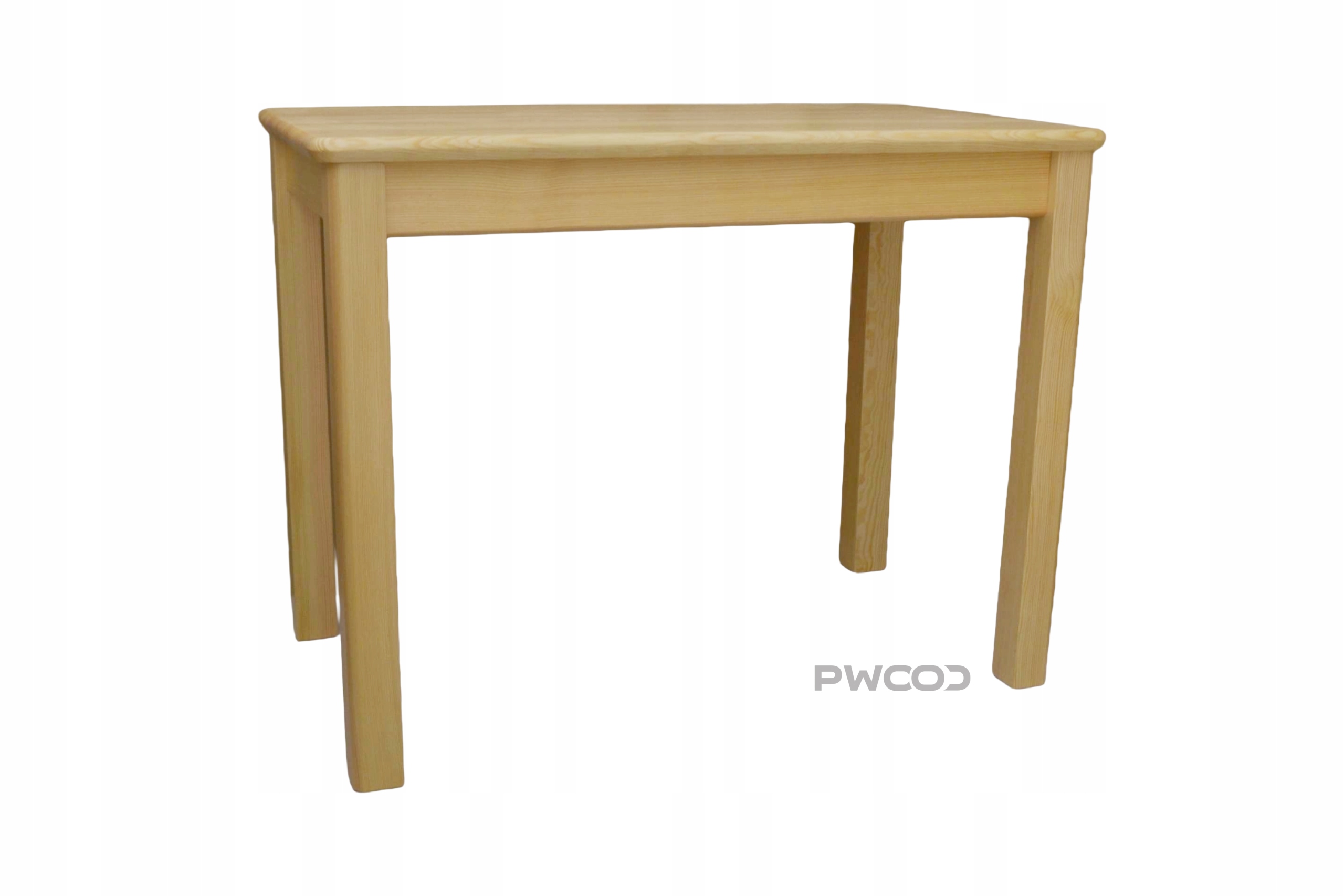 Dřevěný Stůl z borovice, barva borovice 100 x 60 cm