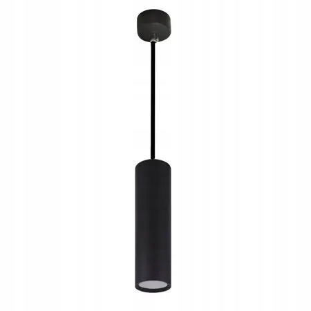 

Lampa Wisząca Tuba Zwis Sopel Wahadło Czarna 17 cm