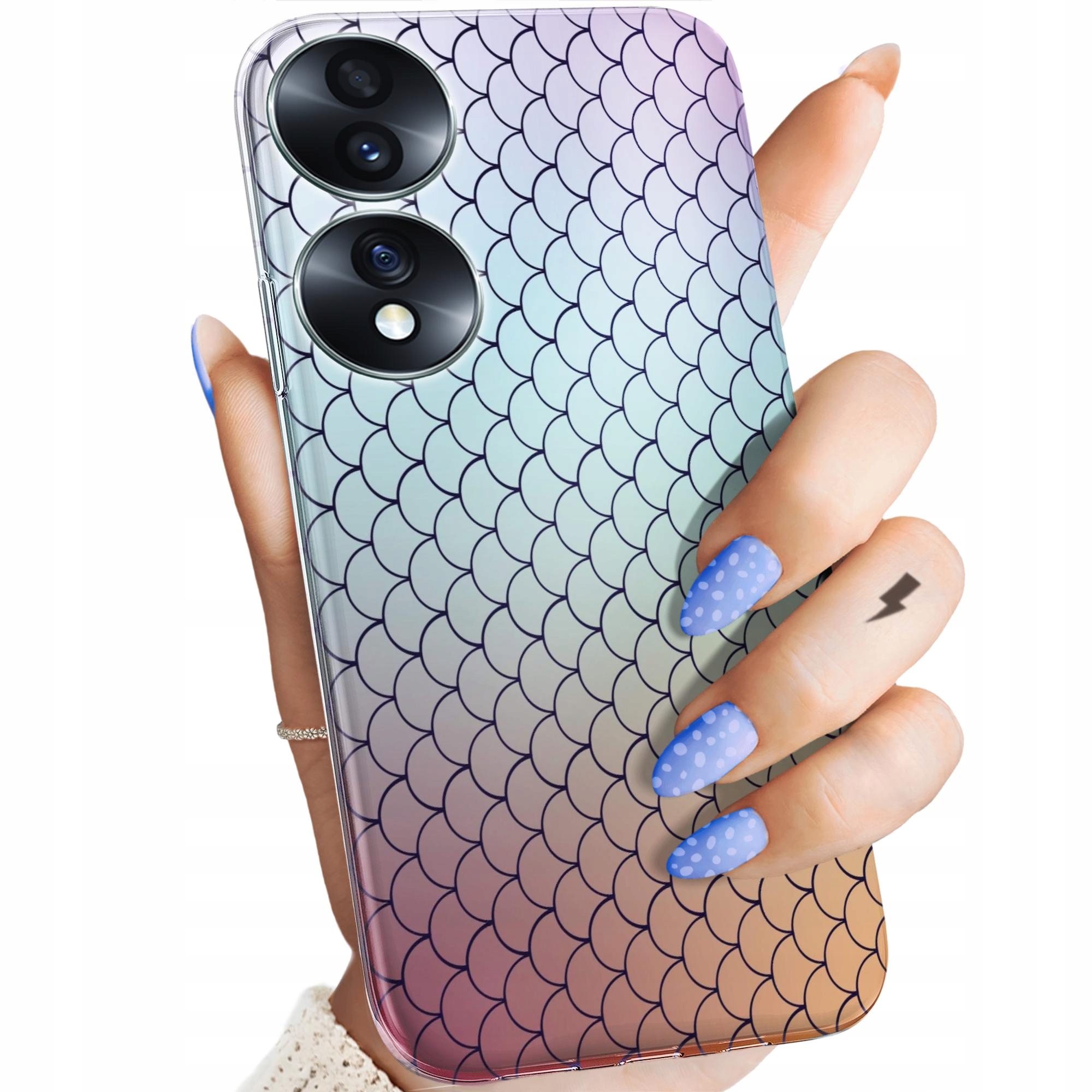Etui Do Honor 70 Ombre Gradient Obudowa Pokrowiec Case