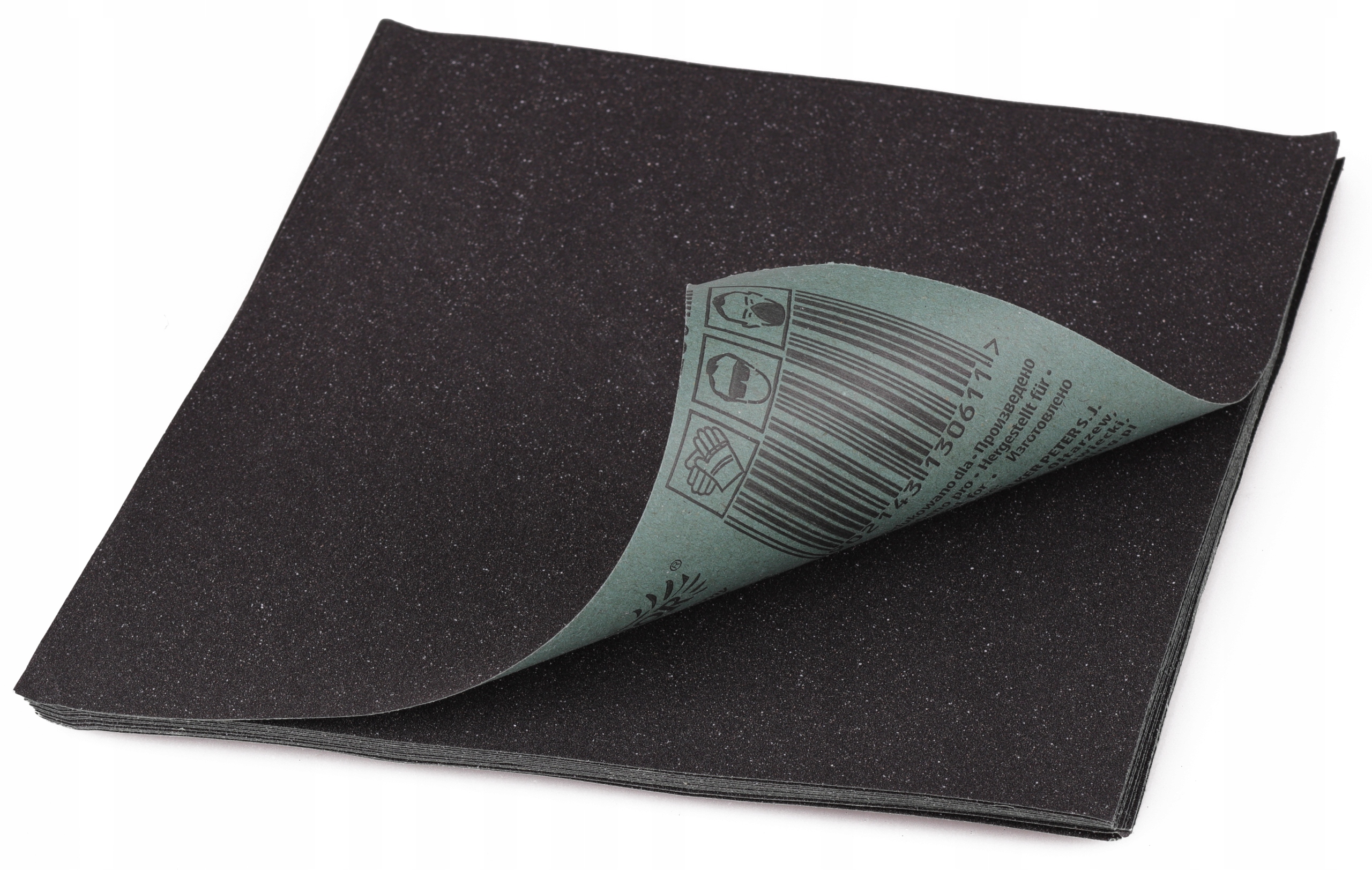 PAPIER ŚCIERNY P180 WODNY WODOODPORNY MOKRO 23x28 ARKUSZ PAPIERU ŚCIERNEGO