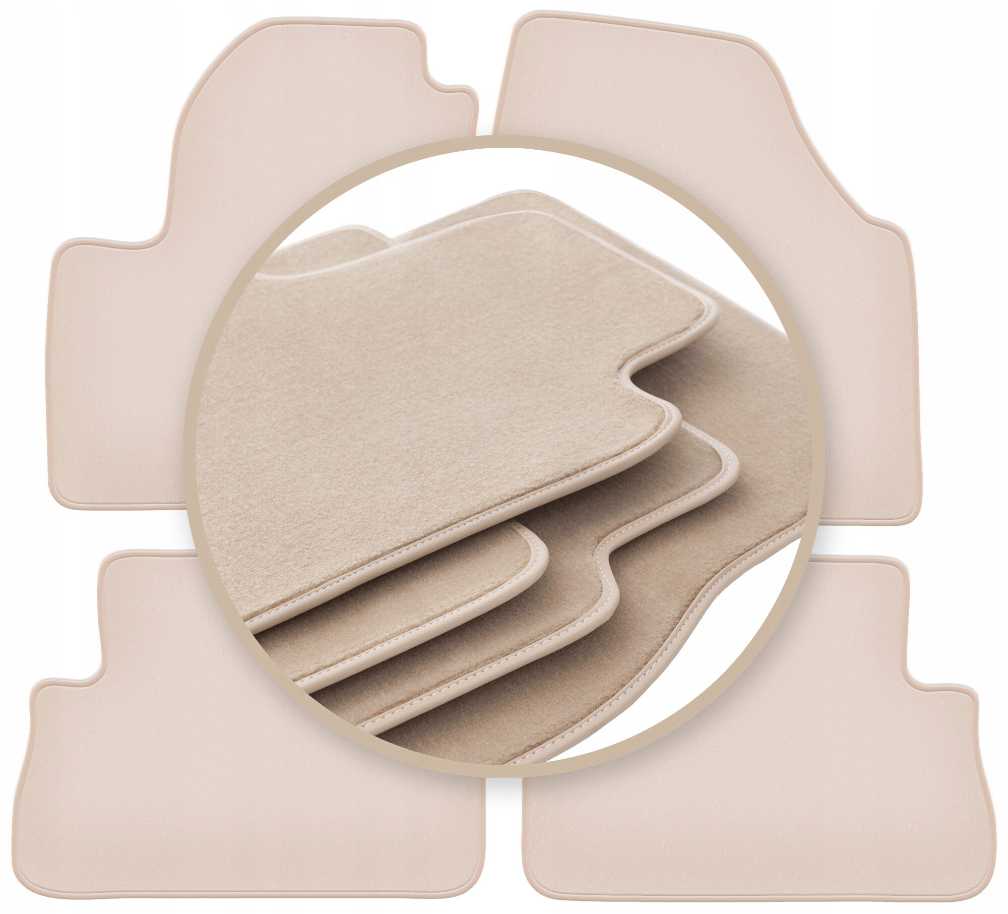 Velúrové koberčeky 10 mm Premium pre: Land Rover Freelander II Suv 2006-2014