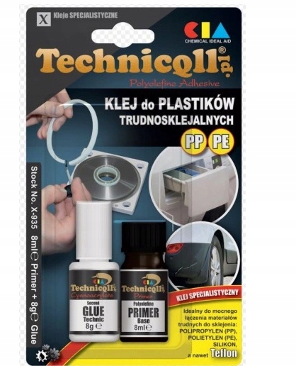 

Klej Specjany Do Pp Pe Ptfe Silikonu Technicqll