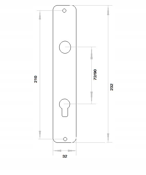 KLAMKA DO DRZWI FURTKI BRAMY ANTRACYT GRAFIT 90MM Kod producenta 63,180,90,00 A