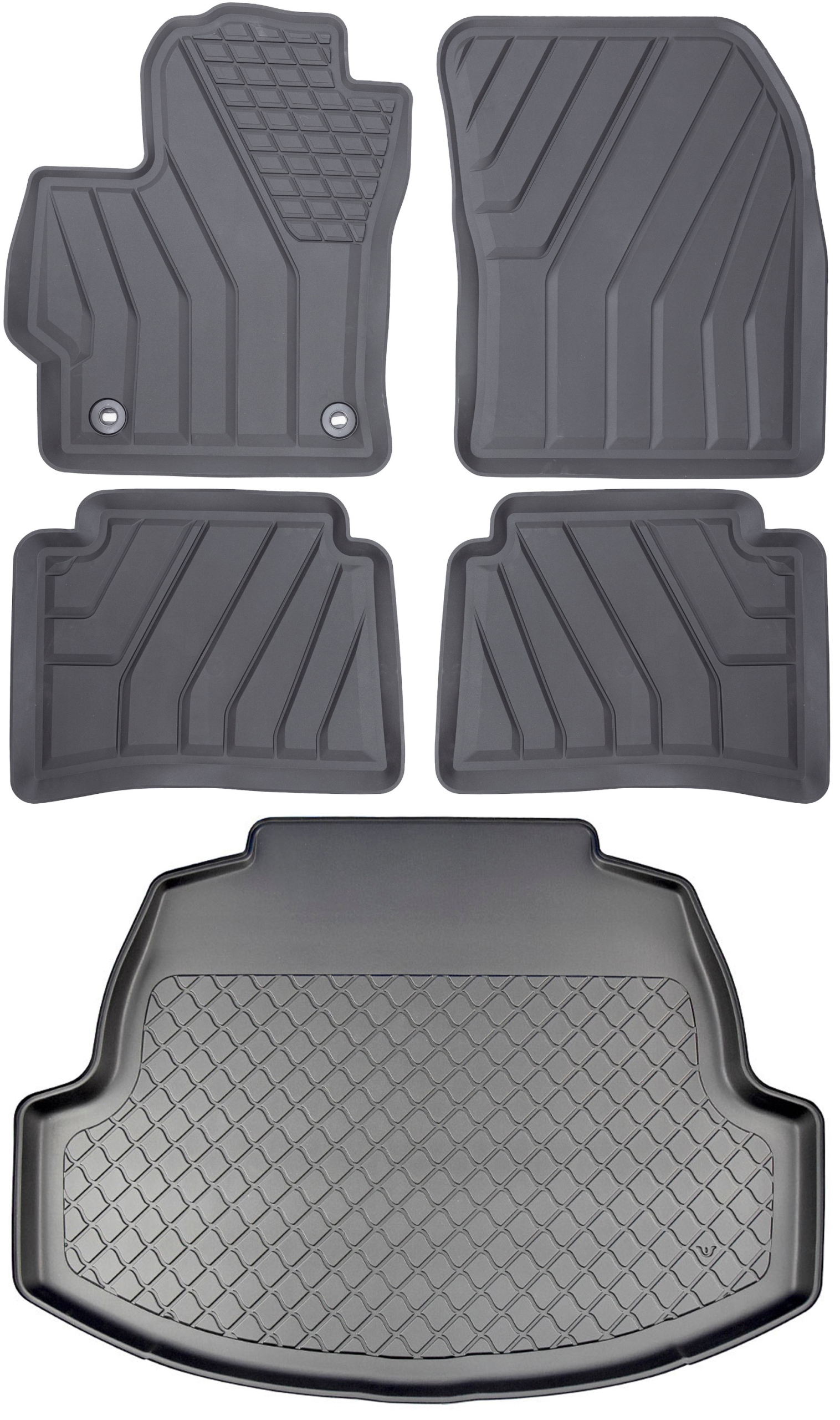 Toyota Corolla XII (E210) Sedan od roku 2019 Sada Koberce batožinový priestor