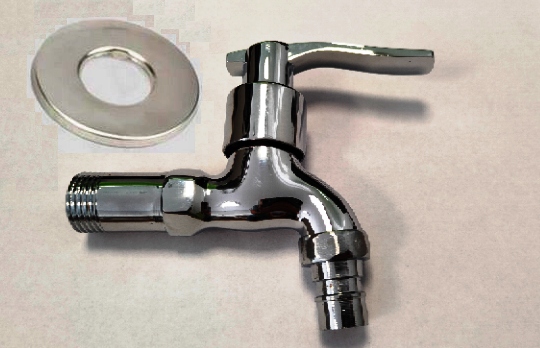 

Zawór czerpalny Chrom 1/2" głowica ceram 0851