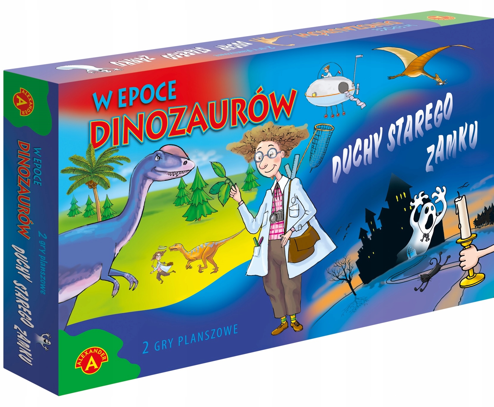 

Gra 2w1 Epoka Dinozaurów Duchy Zamku Alexander