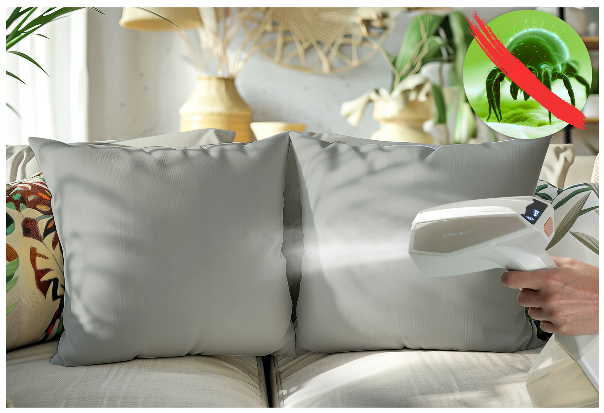 Parownica do ubrań 2000W Steamer Żelazko parowe regulacja pary 45g/min Moc 2000 W