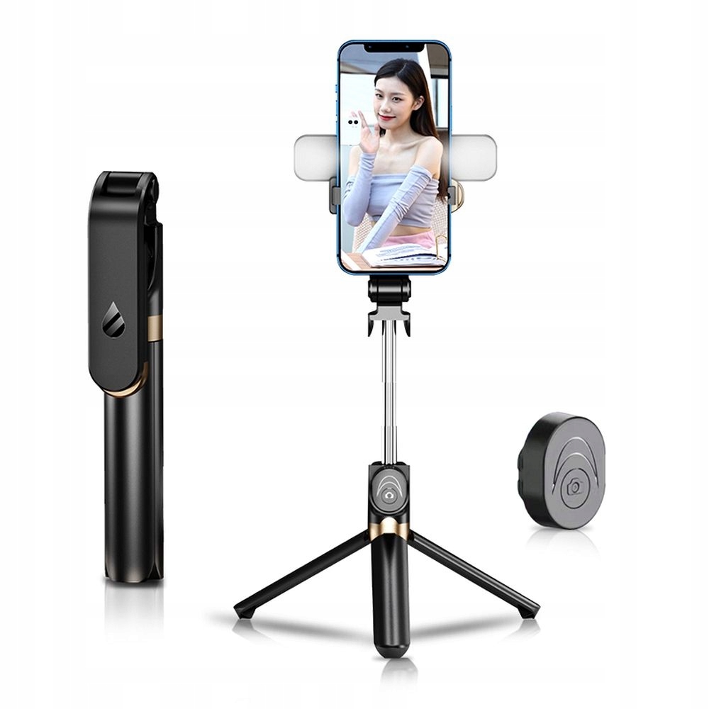 

Kijek Do Selfie Stick Tripo Bluetoot Led Długi