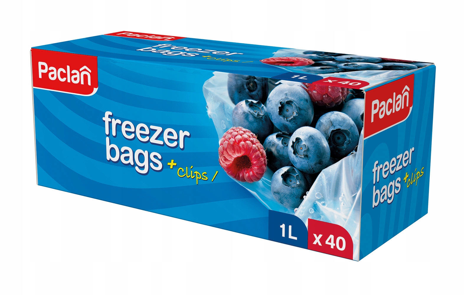 

Woreczki Do Mrożenia na Mrożonki 40szt 1L Klips