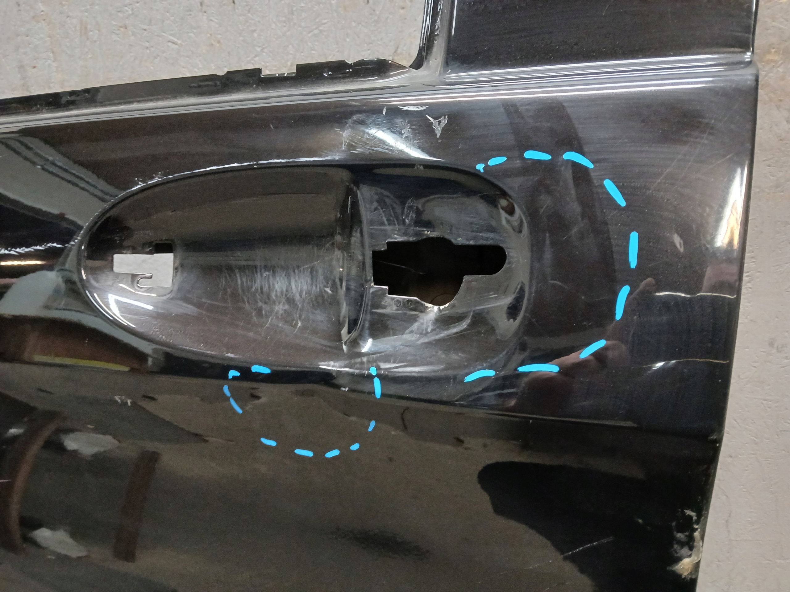door front left MERCEDES VITO W447 A447