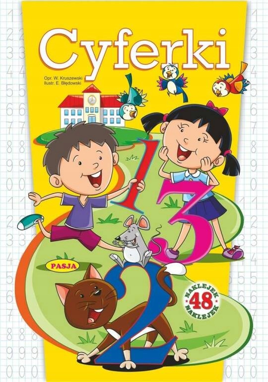 CYFERKI 48 NAKLEJEK