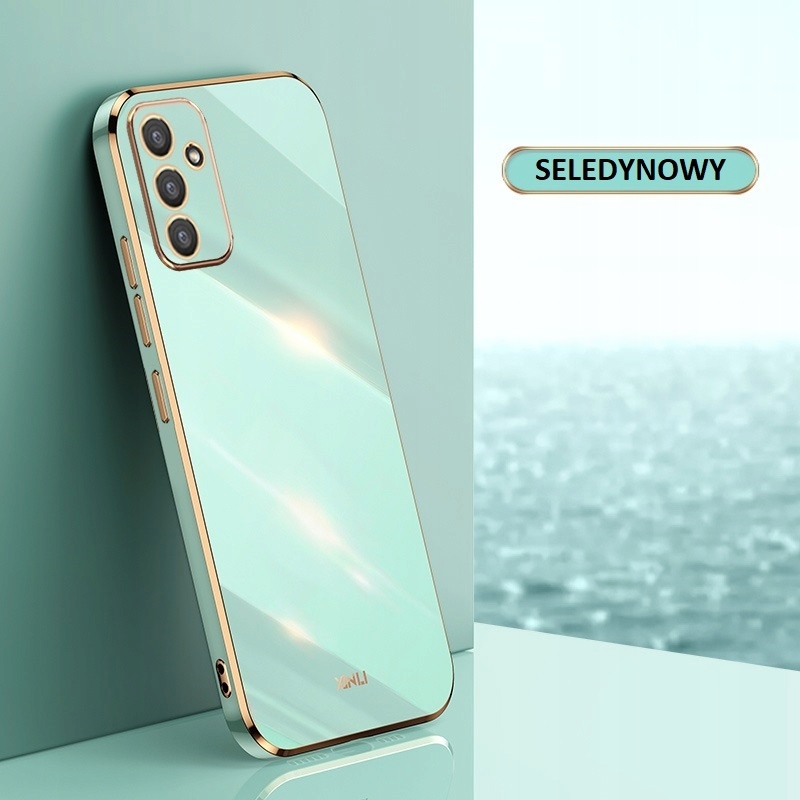 ELEGANCKIE ETUI GLAMOUR GOLD CASE DO SAMSUNG GALAXY A55 5G + SZKŁO 9H Marka Inna