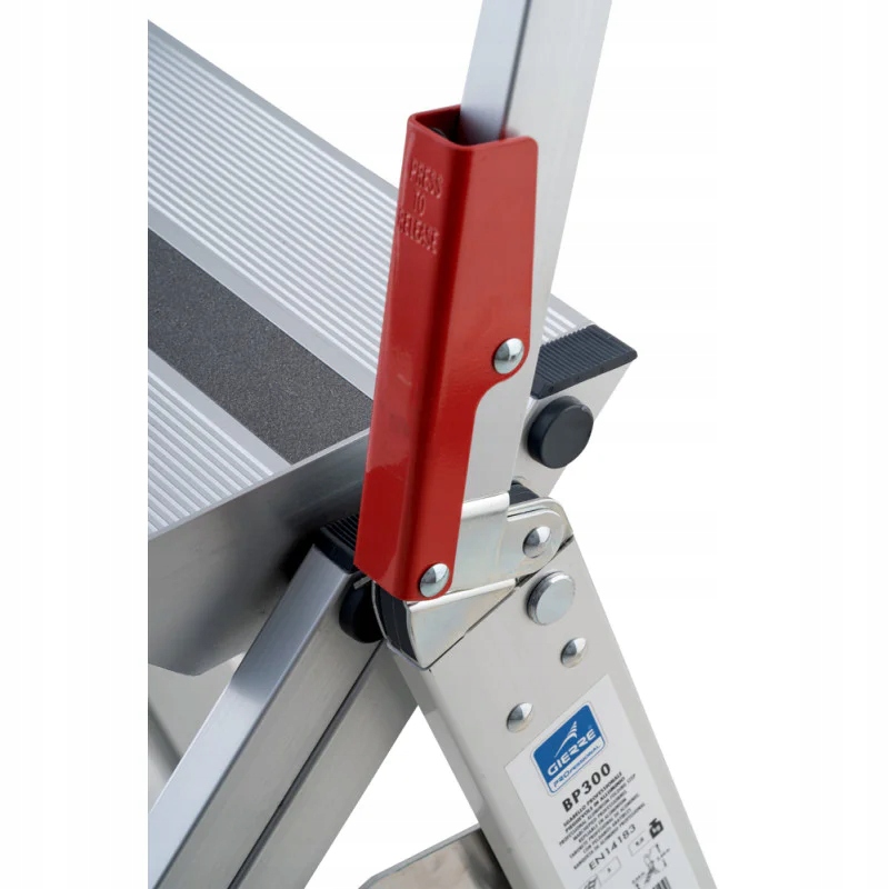 Profesjonalne schody schodki aluminiowe składane drabina GIERRE BP200 2,44m — 15
