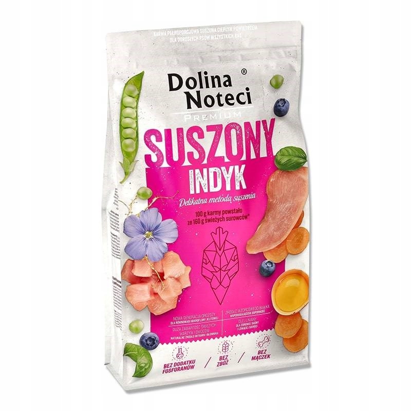 Dolina Noteci Premium indyk Sucha karma dla psa Worek 9kg