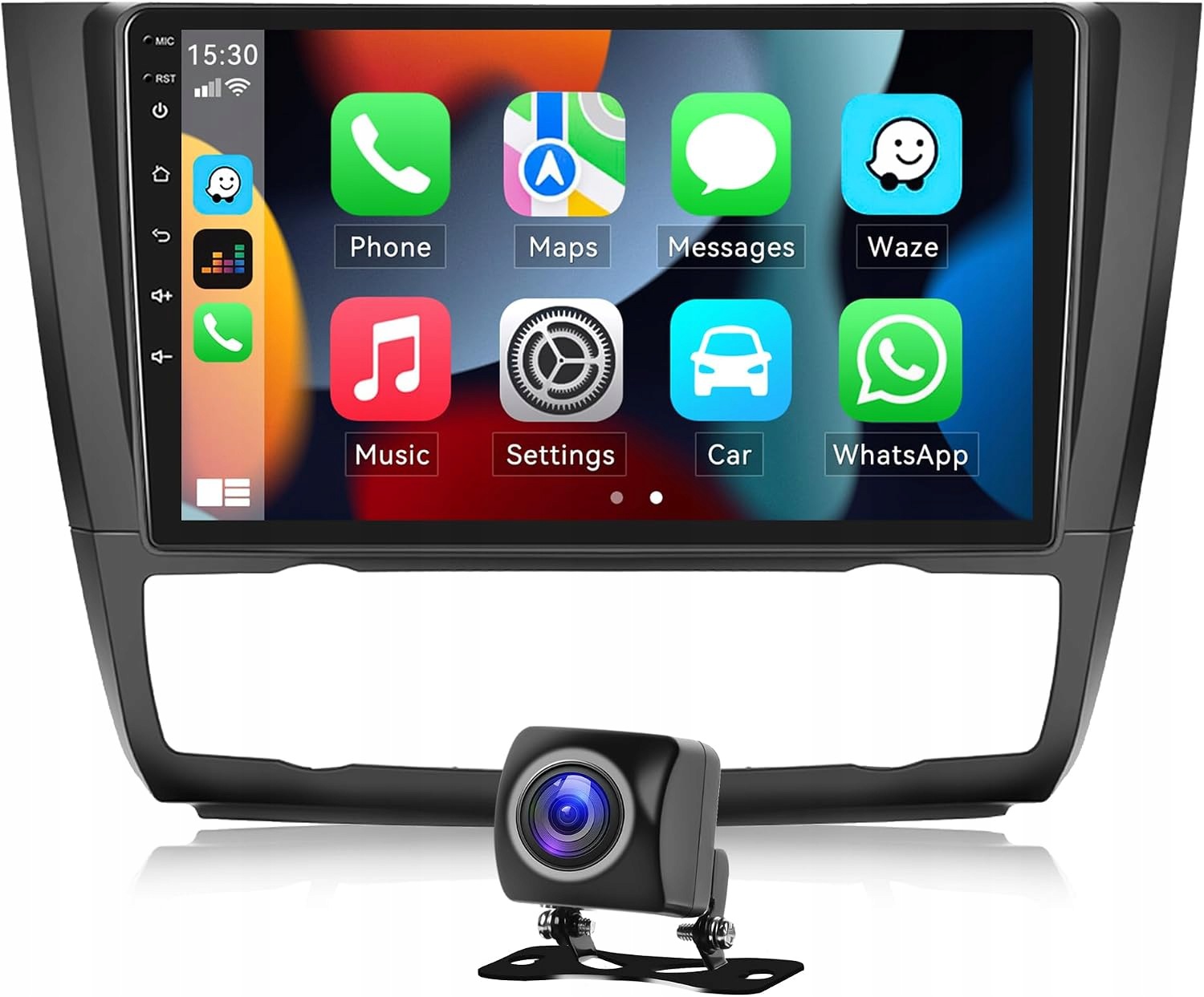 Camecho radio 2DIN 9" Bmw E81 E82 E87 E88 Android 13 2/64GB CarPlay Gps