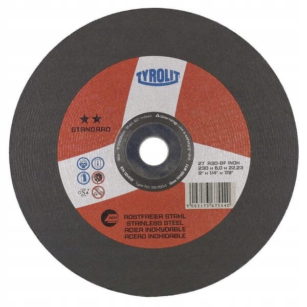 

Tarcza do szlifowania stali inox Standard Tyrolit,