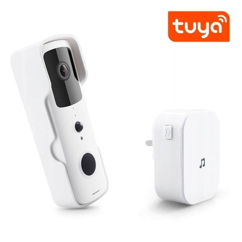Videovrátnik Wifi Kamera Full Hd Domofon Tuya Smart V Poľštine Zvonček
